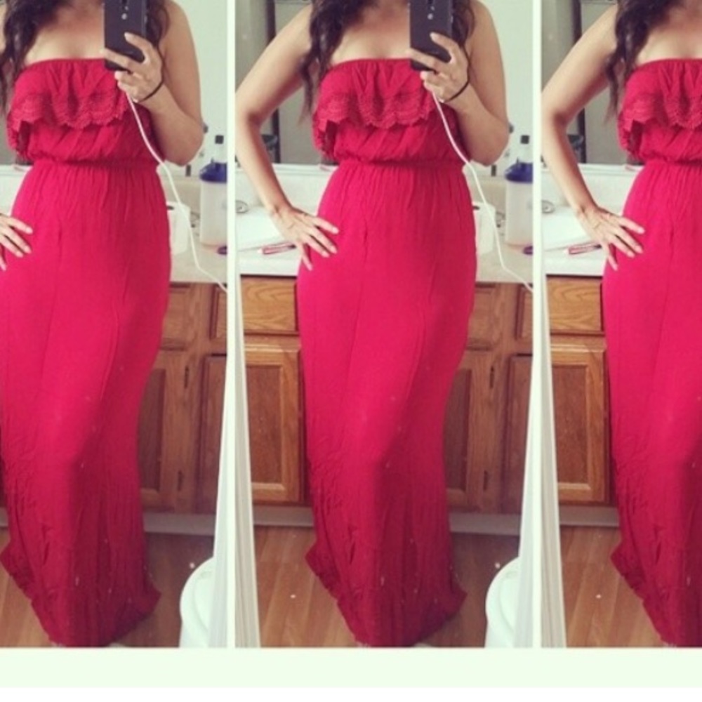F21 fiesta maxi dress 💃🏻