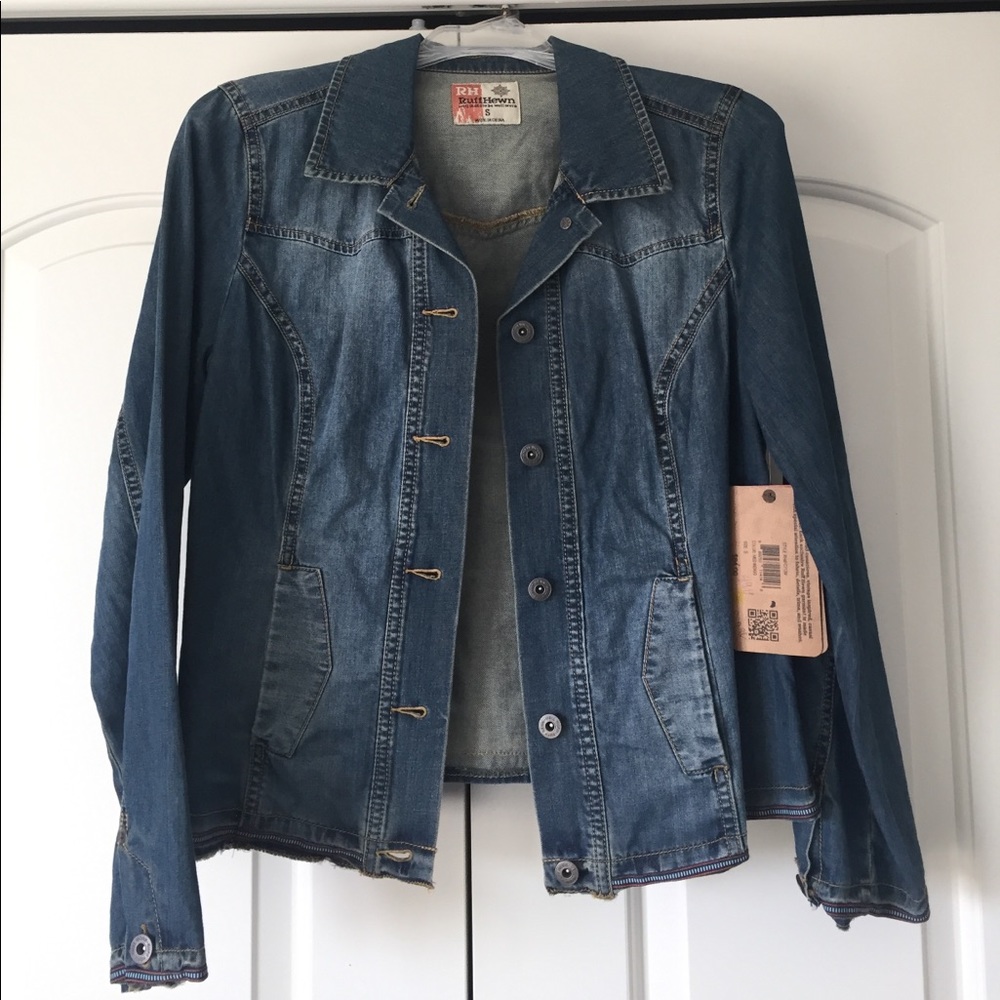 NWT Ruff Hewn Lightweight jean jacket