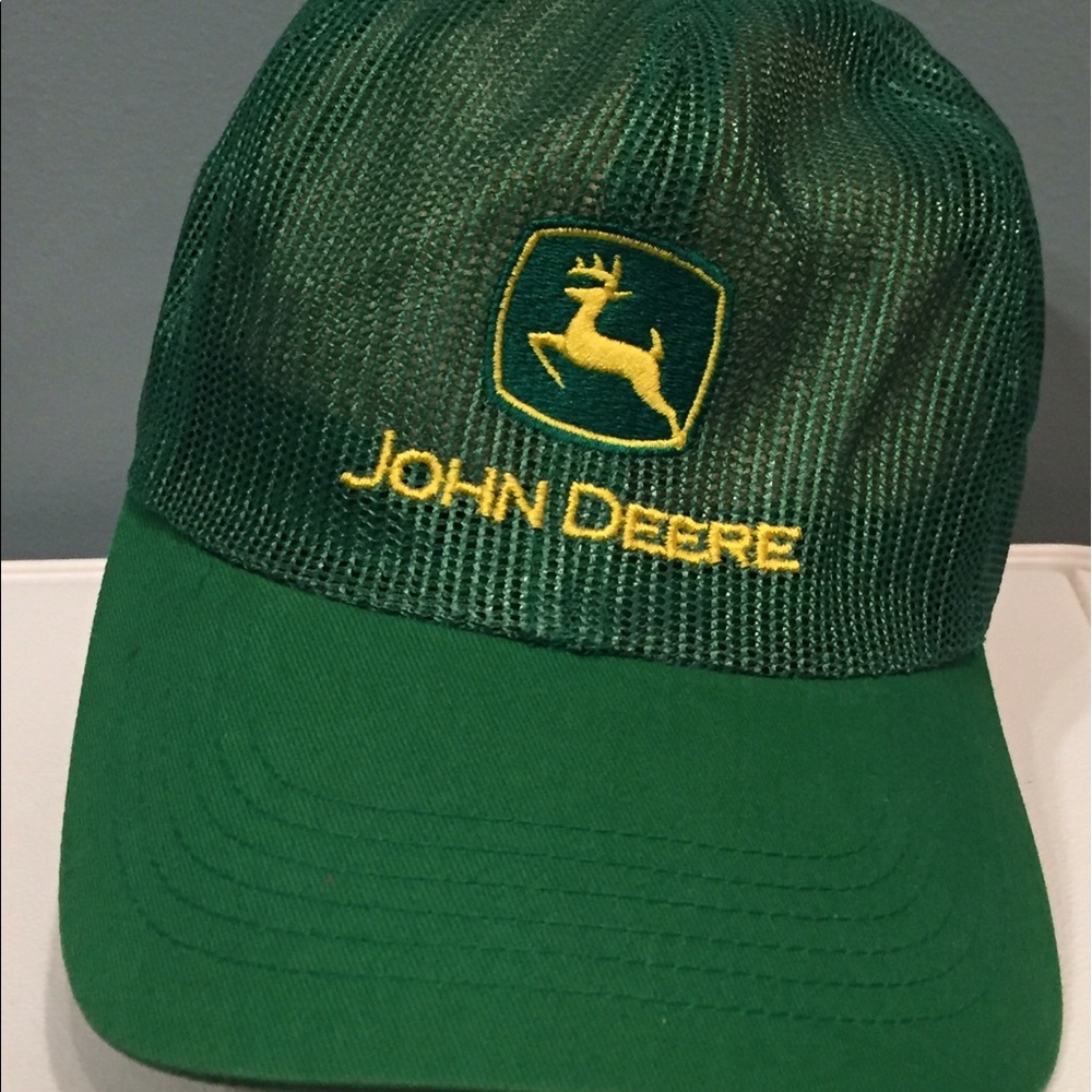 John Deere full mesh SnapBack hat