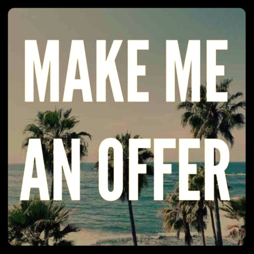 All offers considered!