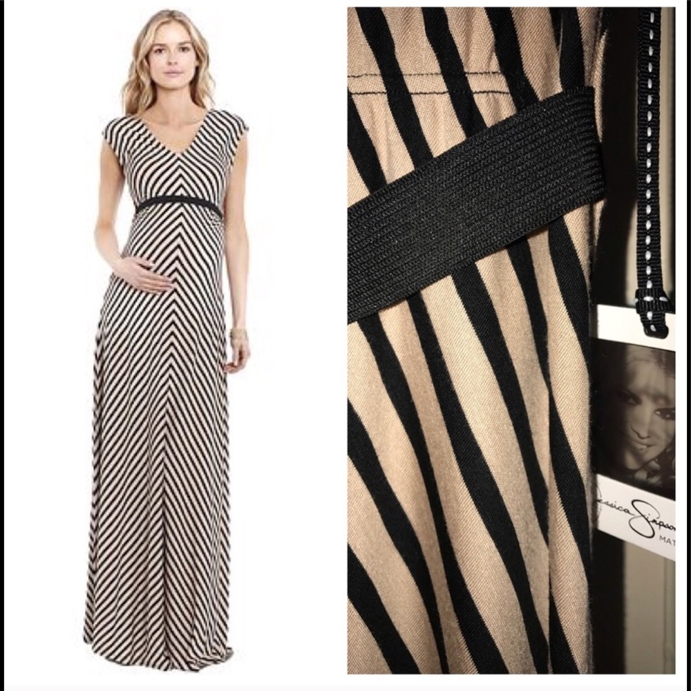 Jessica Simpson Maternity Maxi Dress