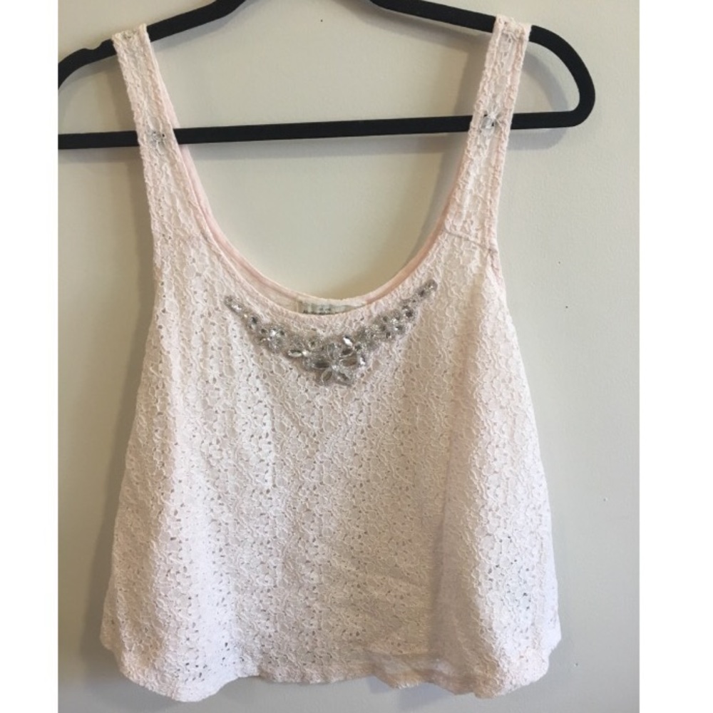 Abercrombie & Fitch Lace Tank Top