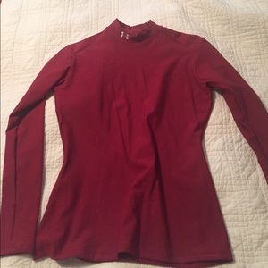 Under Armour compression long sleeve.