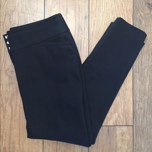 Loft Cropped Black Pants
