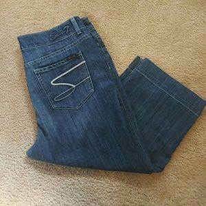Plus size Seven7 capris