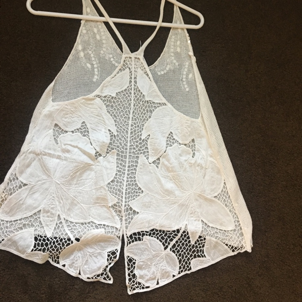 free people New with tags ivory summer top