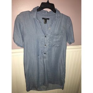 Jean Button-Up Dress