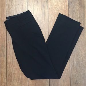 The Limited Drew Fit black Bootcut Trouser Pants