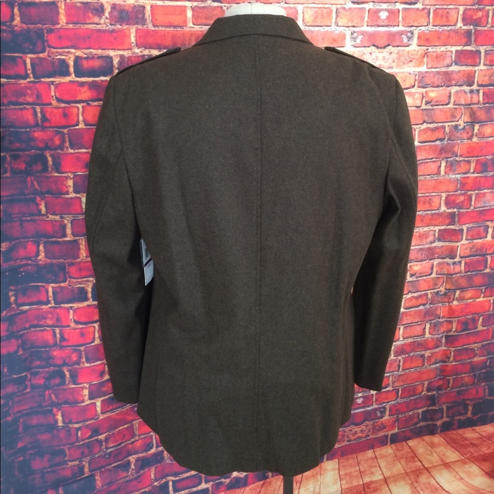 SALE 🔥New Calvin Klein Green Wool Sport Coat XXL - Picture 3 of 4