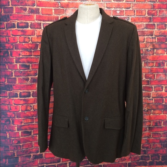 SALE 🔥New Calvin Klein Green Wool Sport Coat XXL - Picture 2 of 4