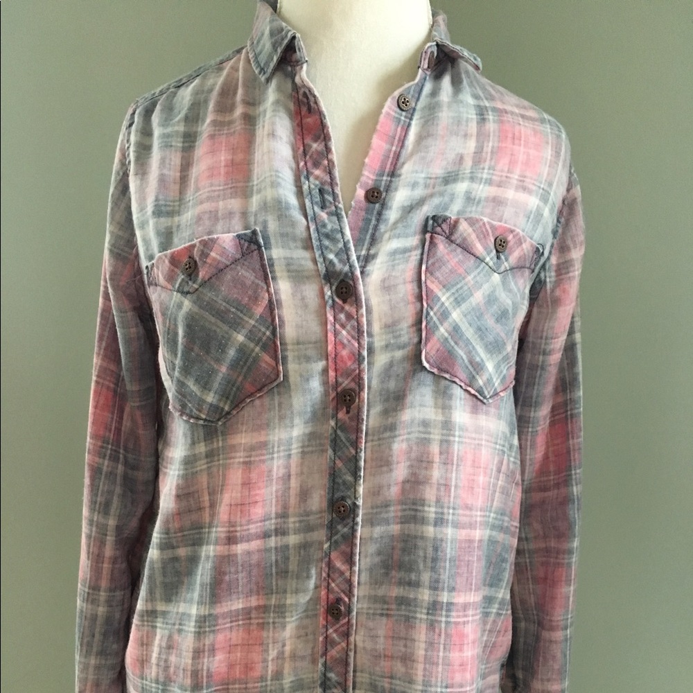 BDG Plaid Button-Down