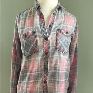 BDG Plaid Button-Down