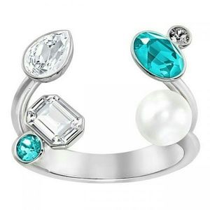 NIB Swarovski Large Open Shank ring NWT