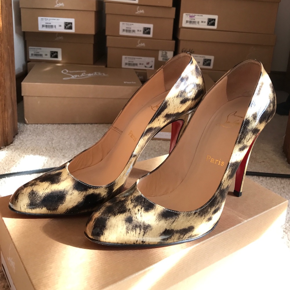 Christian Louboutin Decollete tigress size 39.5