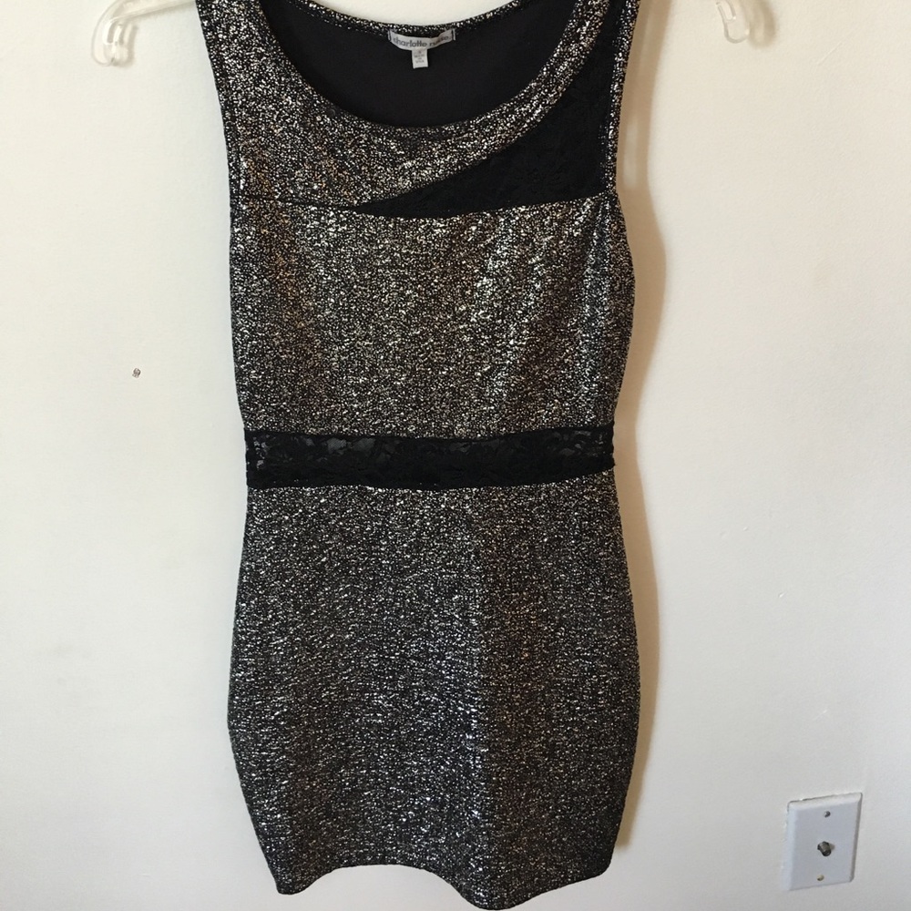 Small black and gold dress