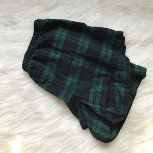 Madewell Flannel PJ Shorts