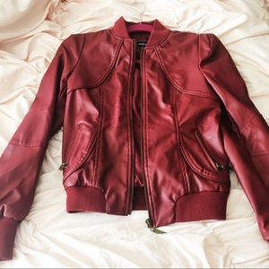 Wet seal Pleather Jacket