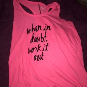 Workout shirt