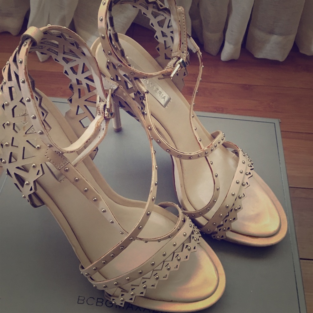 BCBG Studded Sandals