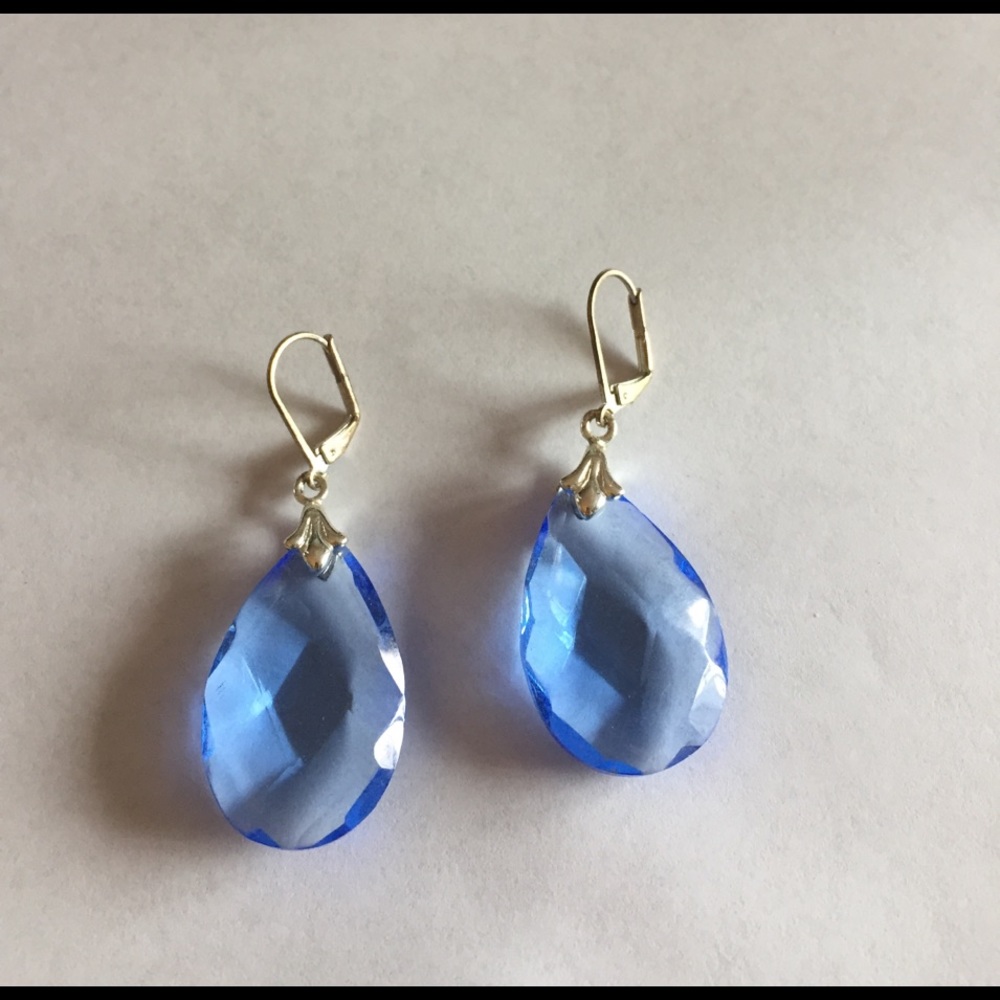 Swarovski Blue Earrings