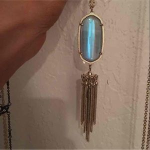 Kendra Scott mystic blue rayne necklace