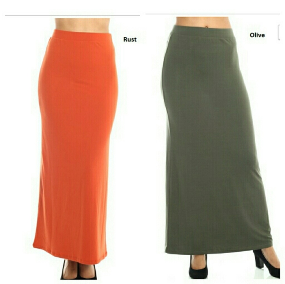 🌟3/$25: Amanda: The Long Maxi Skirt