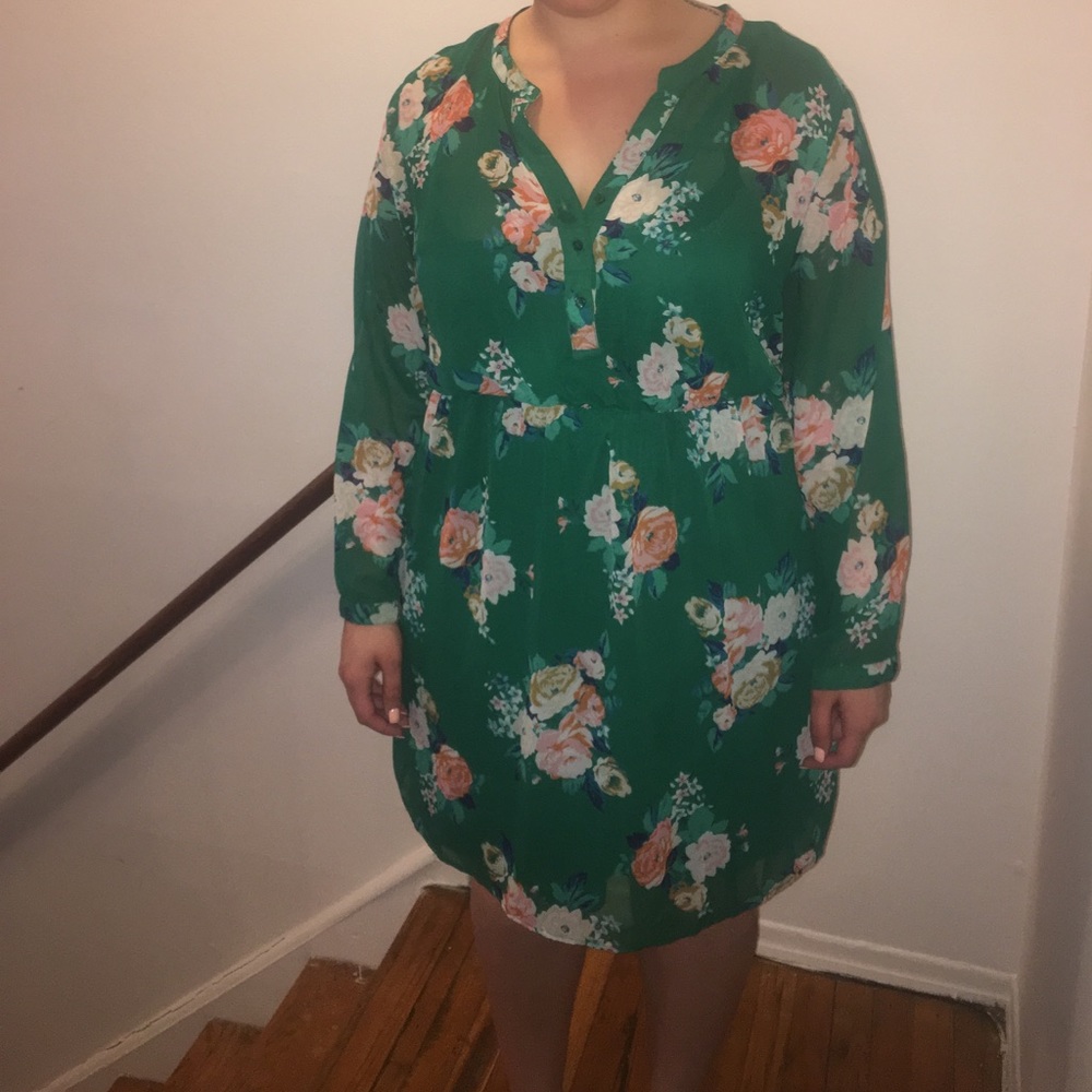 Floral Chiffon dress