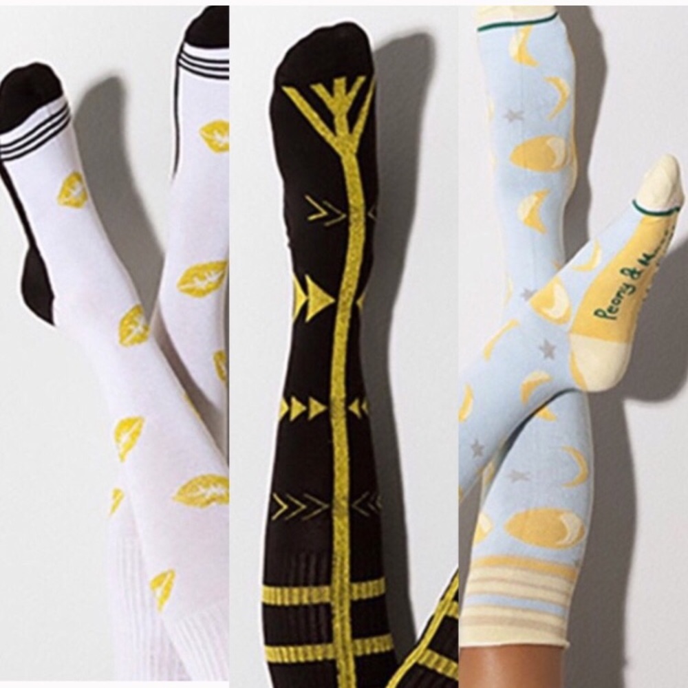 Peony & Moss Knee High Socks