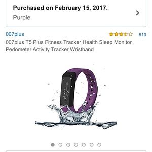 Fitness tracker only used 2 months