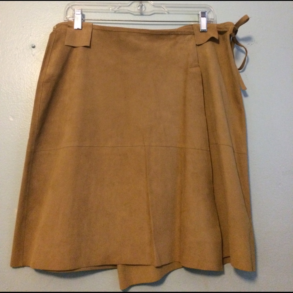 Suede Skirt