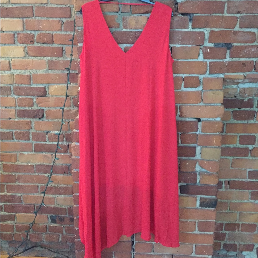 NWT BCBGMAXAZRIA Women's Kaira Dress - Red Berry - Picture 6 of 6