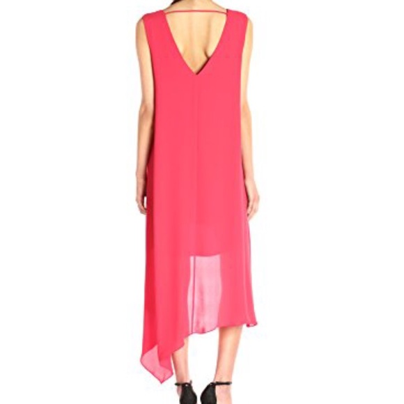 NWT BCBGMAXAZRIA Women's Kaira Dress - Red Berry - Picture 2 of 6