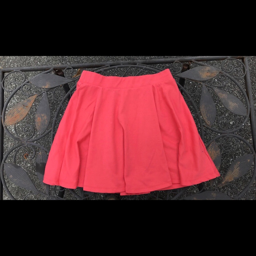 Forever 21 pink skater skirt