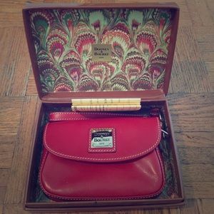 Dooney & Burke Red Wristlet