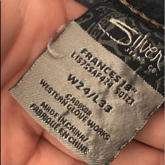 Silver Bootcut Size 24 Jeans - Picture 4 of 4