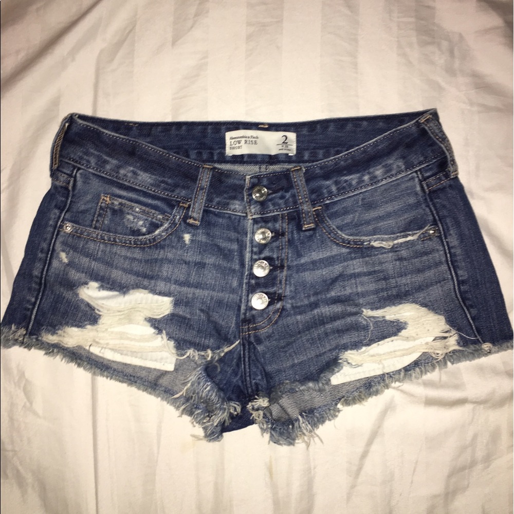 A&F Jean Shorts