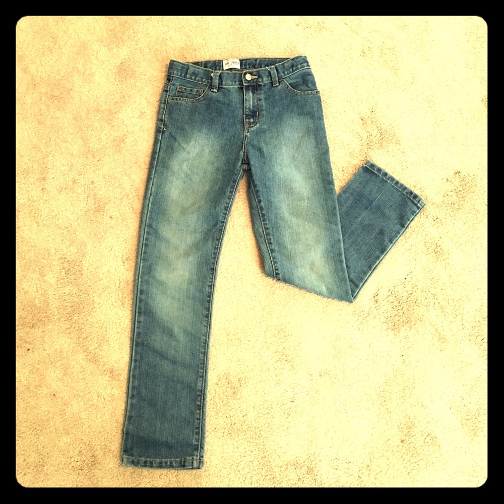 Boys Stonewashed Skinny Jeans
