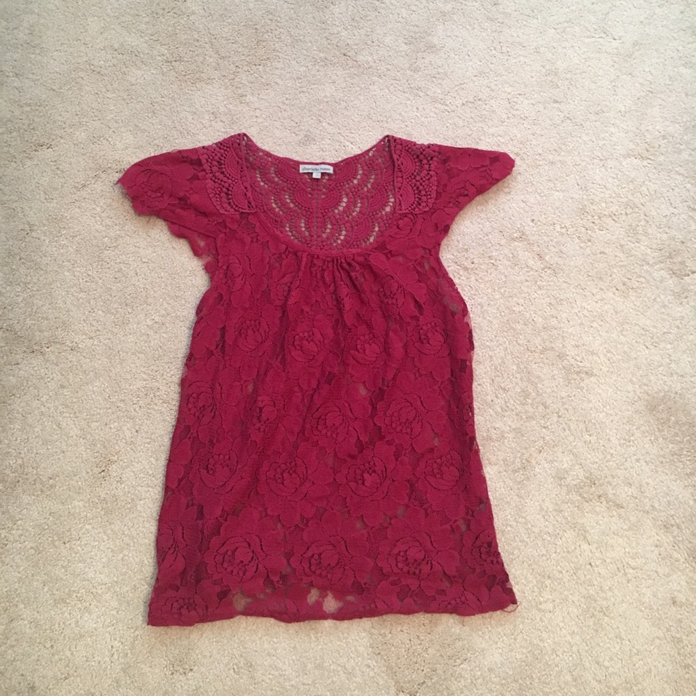 Charlotte Russe lace top