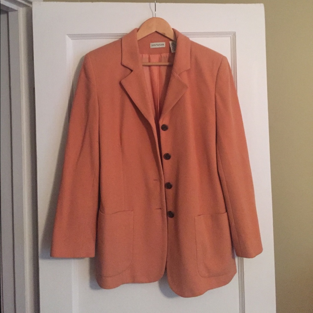 Vintage wool (mostly) blazer.