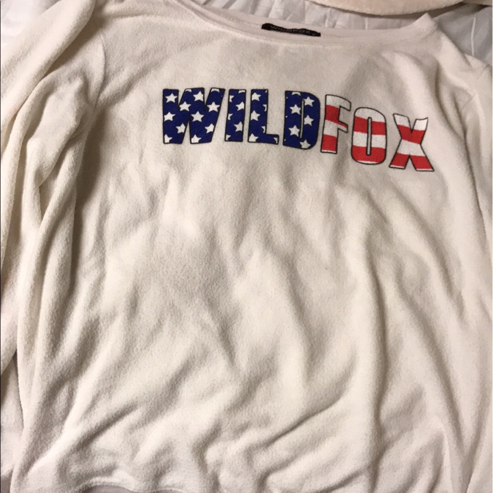 Wildfox American baggy beach sweater