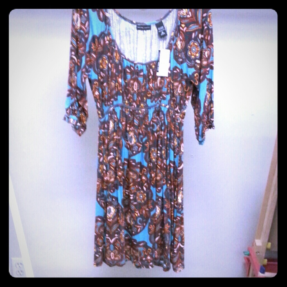 New york and co paisley dress