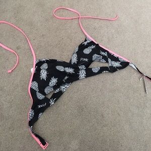 Victoria's secret PINK pineapple bathingsuit top