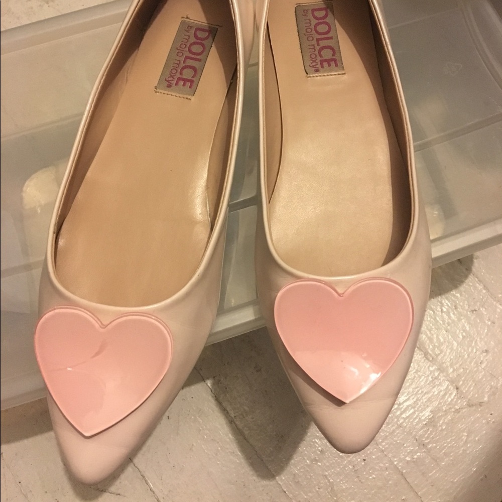 "Heartbreaker" Flats in blush pink FRIYAY sale!!