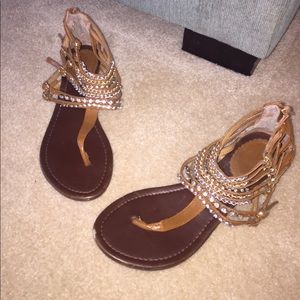 Diamond sandals