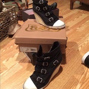 Ash wedge high top sneaker