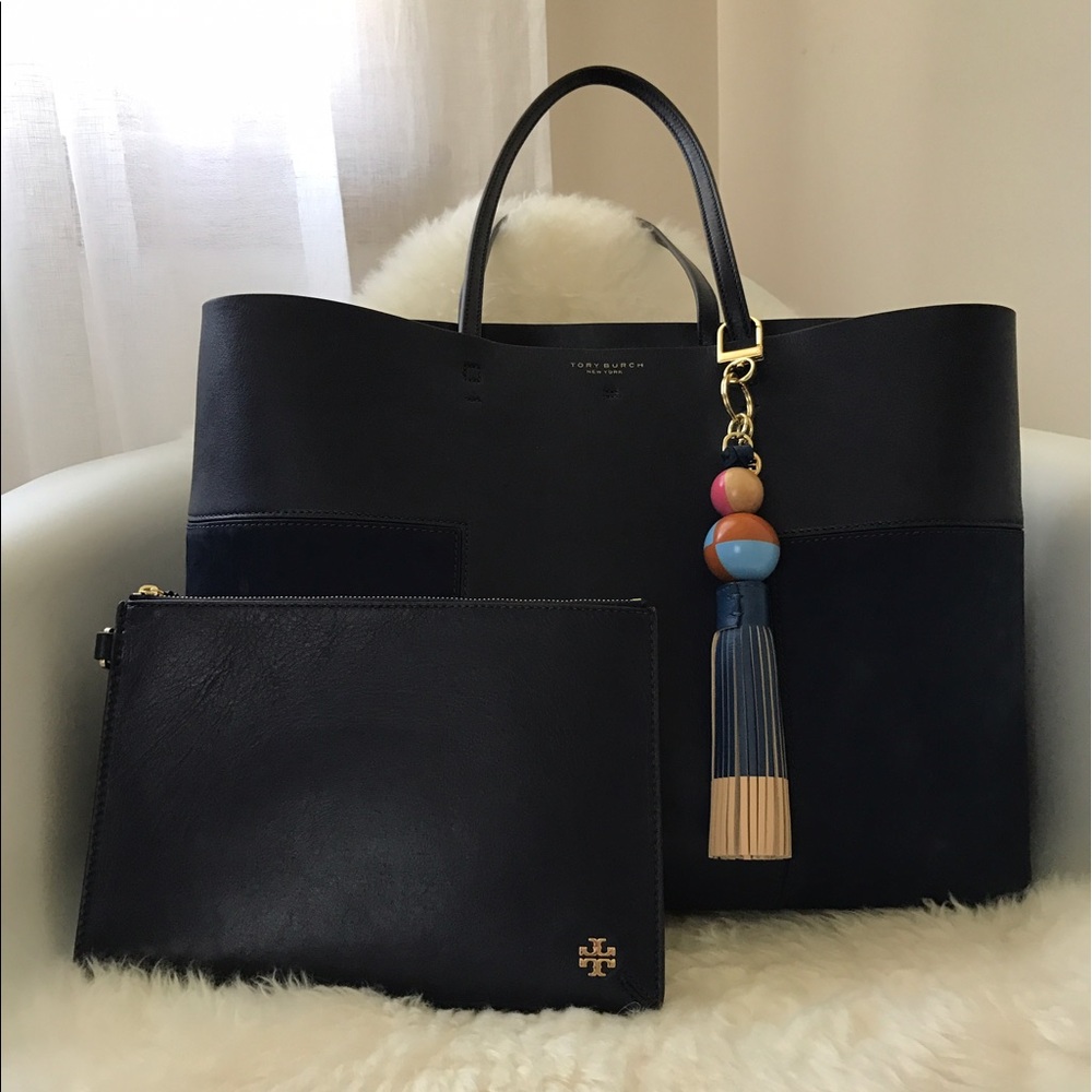 Tory Burch Navy tote