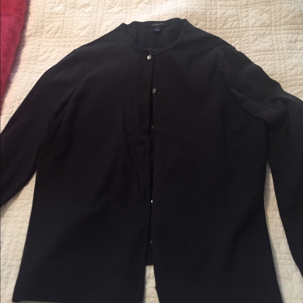 Cotton cardigan.