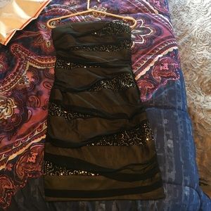 Black dress with sparkles