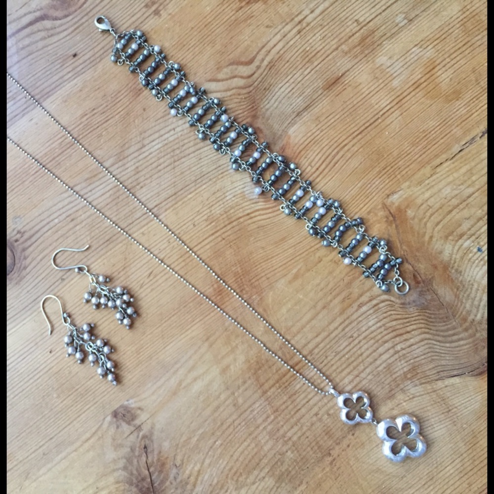 Silver Jewelry Set