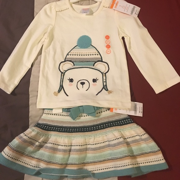 Gymboree Other - Gymboree 2t shirt and 18-24 months skirt